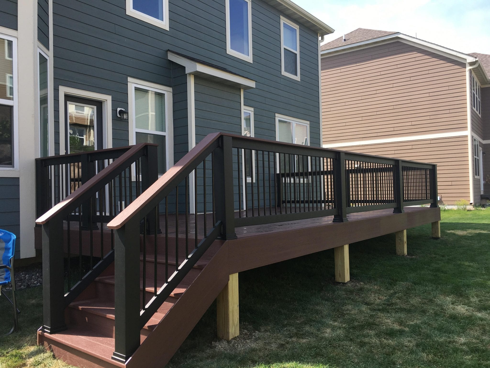 New deck construction Location Plymouth