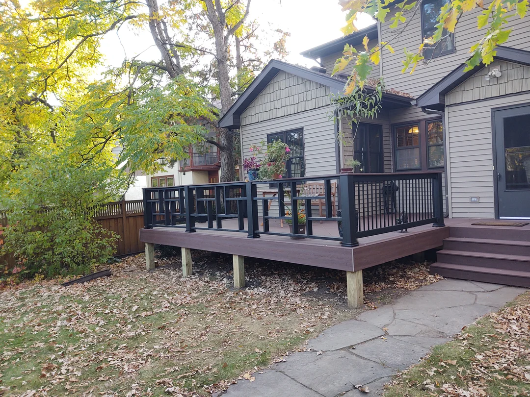 Wick - St. Paul - New Deck Build -1